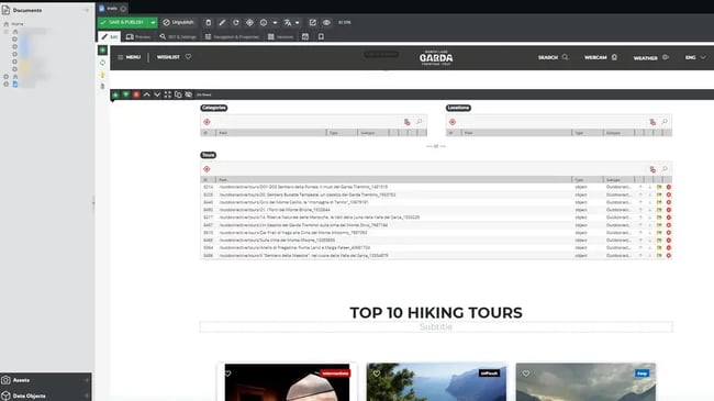 Engaging Visualisation and Enrichment of Complex Tourism Data